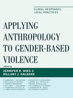 cover image of Applying Anthropology to Gender-Based Violence